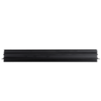 Rail aimanté Magnetic encastré 2 m noir, vue 2