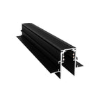 Rail aimanté Magnetic encastré 2 m noir, vue 3