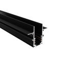 Rail aimanté Magnetic encastré 2 m noir