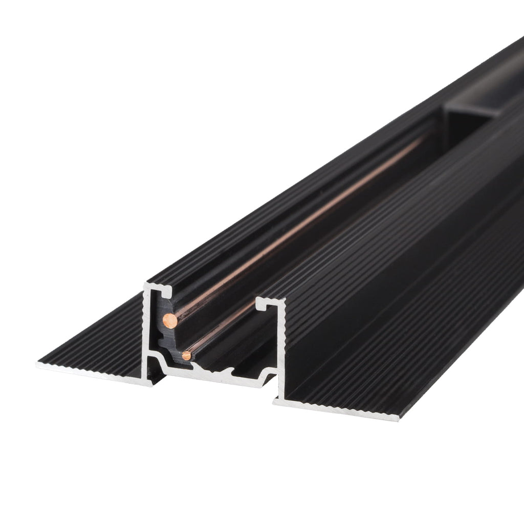 Rail aimanté Micro11 encastré 1 m noir, vue 2