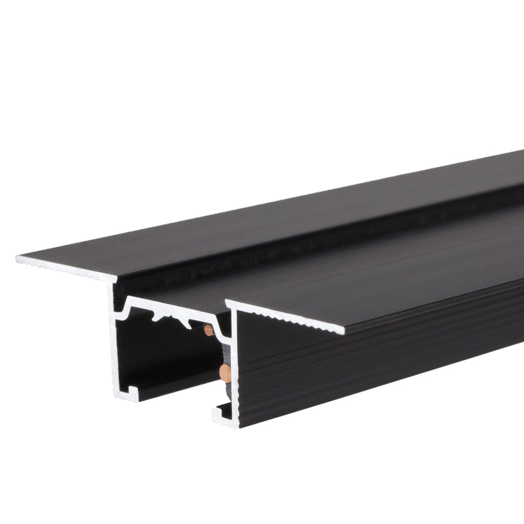 Rail aimanté Micro11 encastré 1 m noir