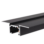 Rail aimanté Micro11 encastré 2 m noir