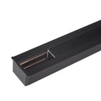 Rail aimanté Micro11 encastré sans cadre 1 m noir, vue 2