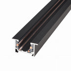 Rail aimanté Micro11 encastré sans cadre 1 m noir, vue 3