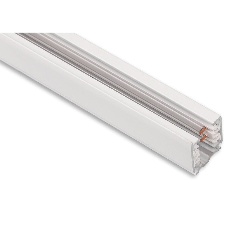 Rail triphasé 1 m blanc