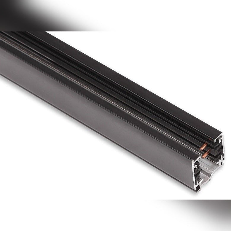 Rail triphasé 2 m noir