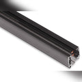 Rail triphasé 2 m noir