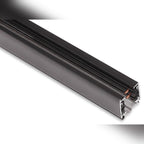 Rail triphasé 3 m noir