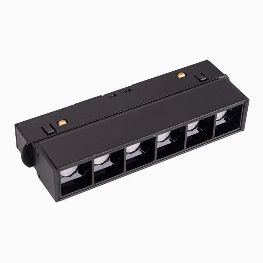 Réglette Magnetic à grille profonde 11 cm noire Dali, vue 2