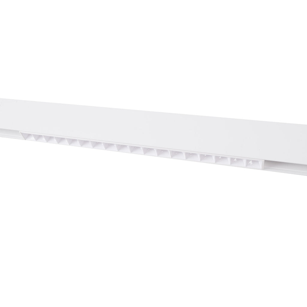 Réglette Magnetic à grille profonde 35 cm blanche, vue 2