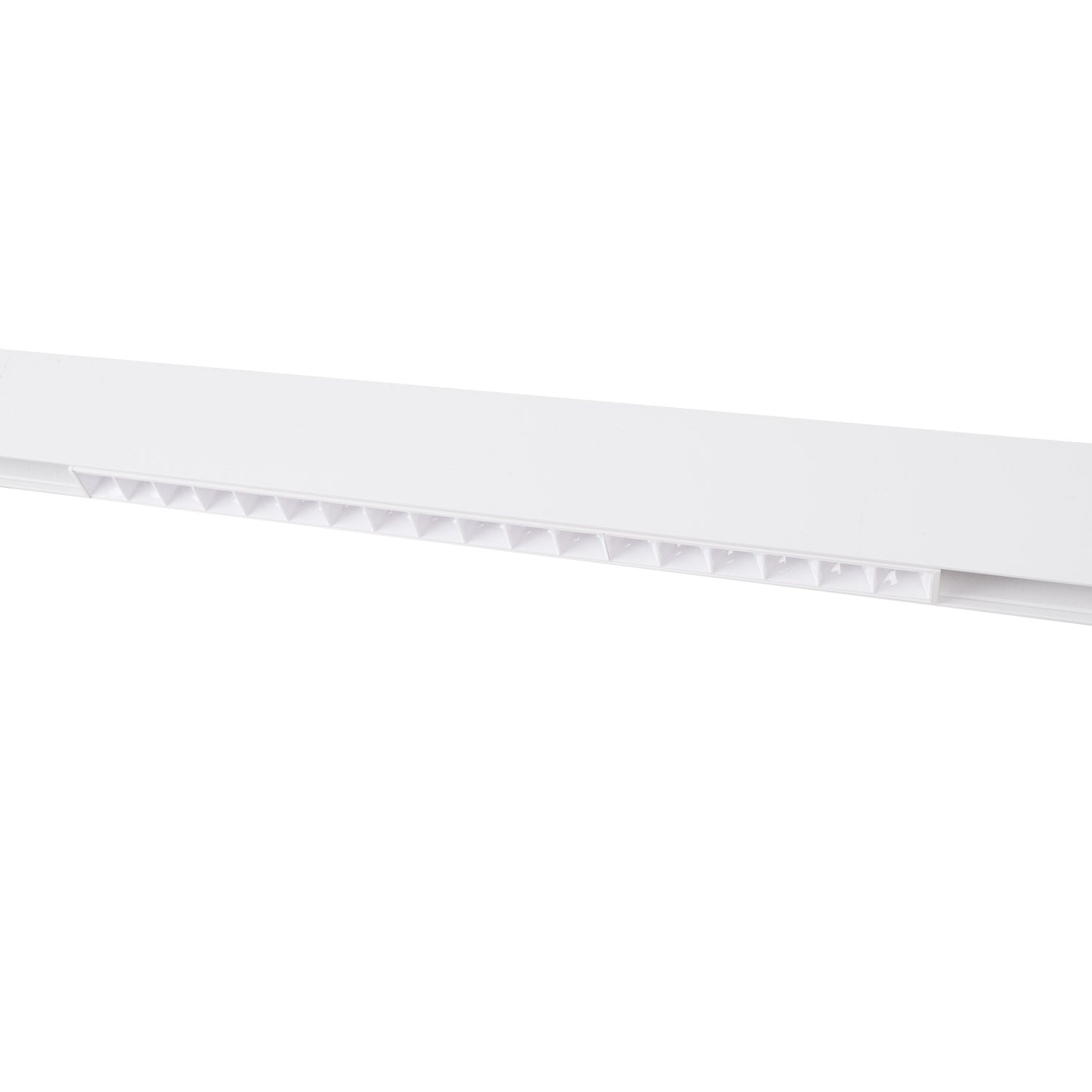 Réglette Magnetic à grille profonde 35 cm blanche, vue 2