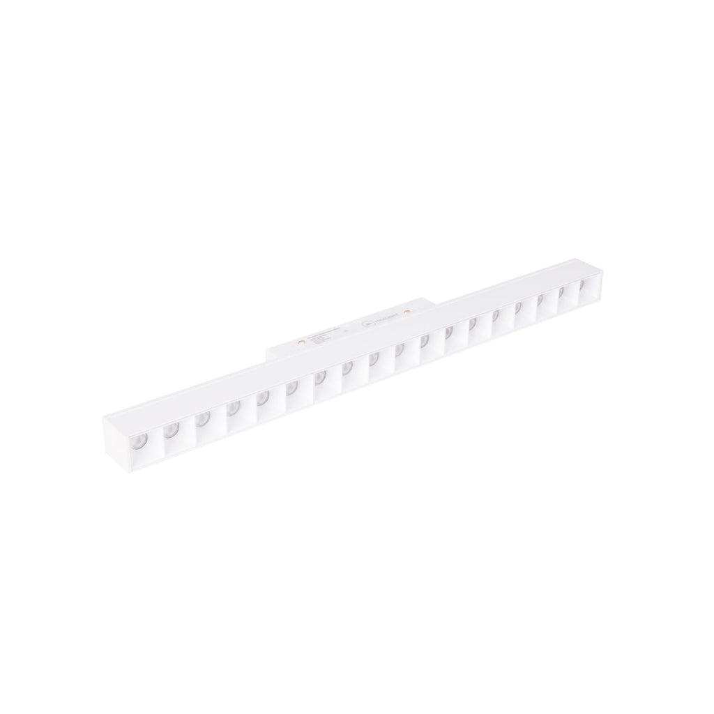 Réglette Magnetic à grille profonde 35 cm blanche