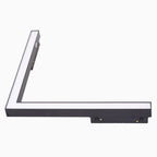 Réglette Magnetic d'angle 30 x 30 cm noire