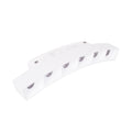 Réglette Magnetic en arc, à grille, blanche connecté Zigbee