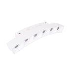 Réglette Magnetic en arc, à grille, blanche connecté Zigbee