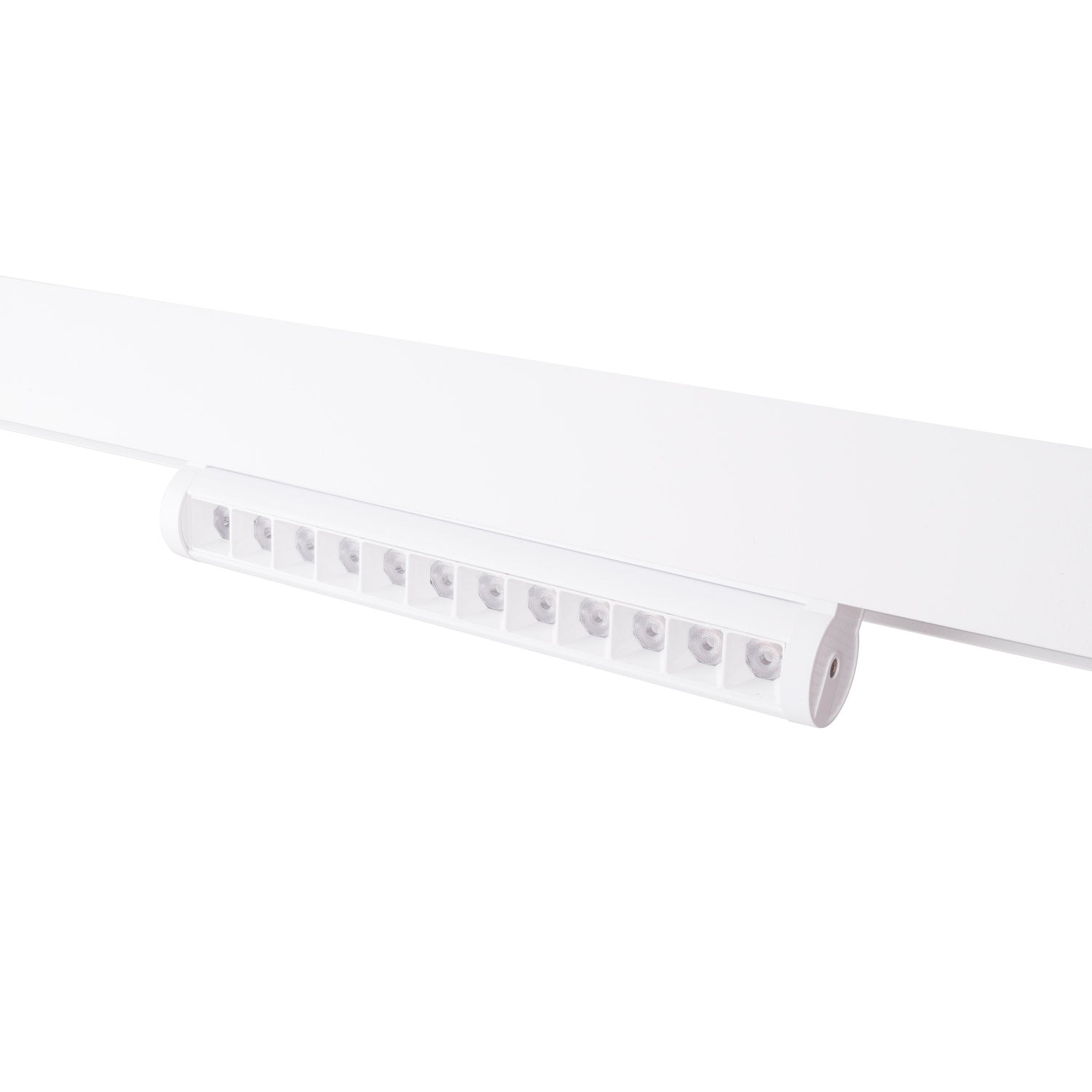 Réglette Magnetic orientable pliable à grille blanche connecté Zigbee, vue 2