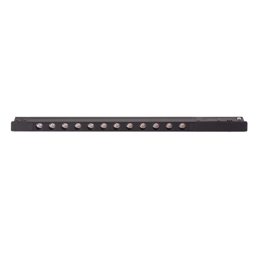Réglette Magnetic plate à grille 35 cm noire connecté Zigbee