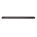 Réglette Magnetic plate à grille 35 cm noire connecté Zigbee