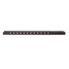 Réglette Magnetic plate à grille 35 cm noire connecté Zigbee