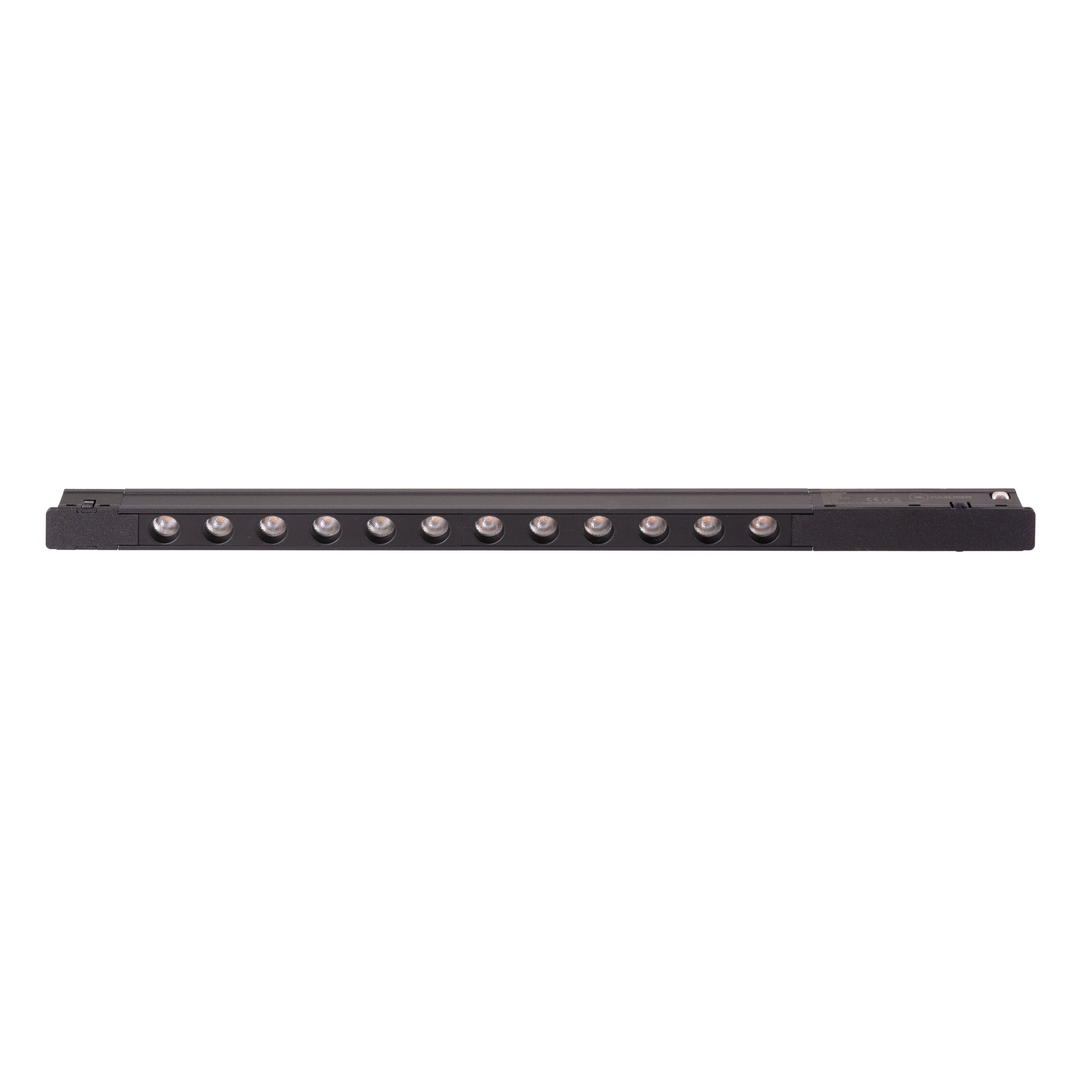 Réglette Magnetic plate à grille 35 cm noire connecté Zigbee