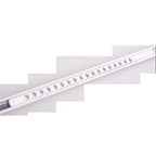 Réglette Magnetic plate à grille 48 cm blanche, vue 2
