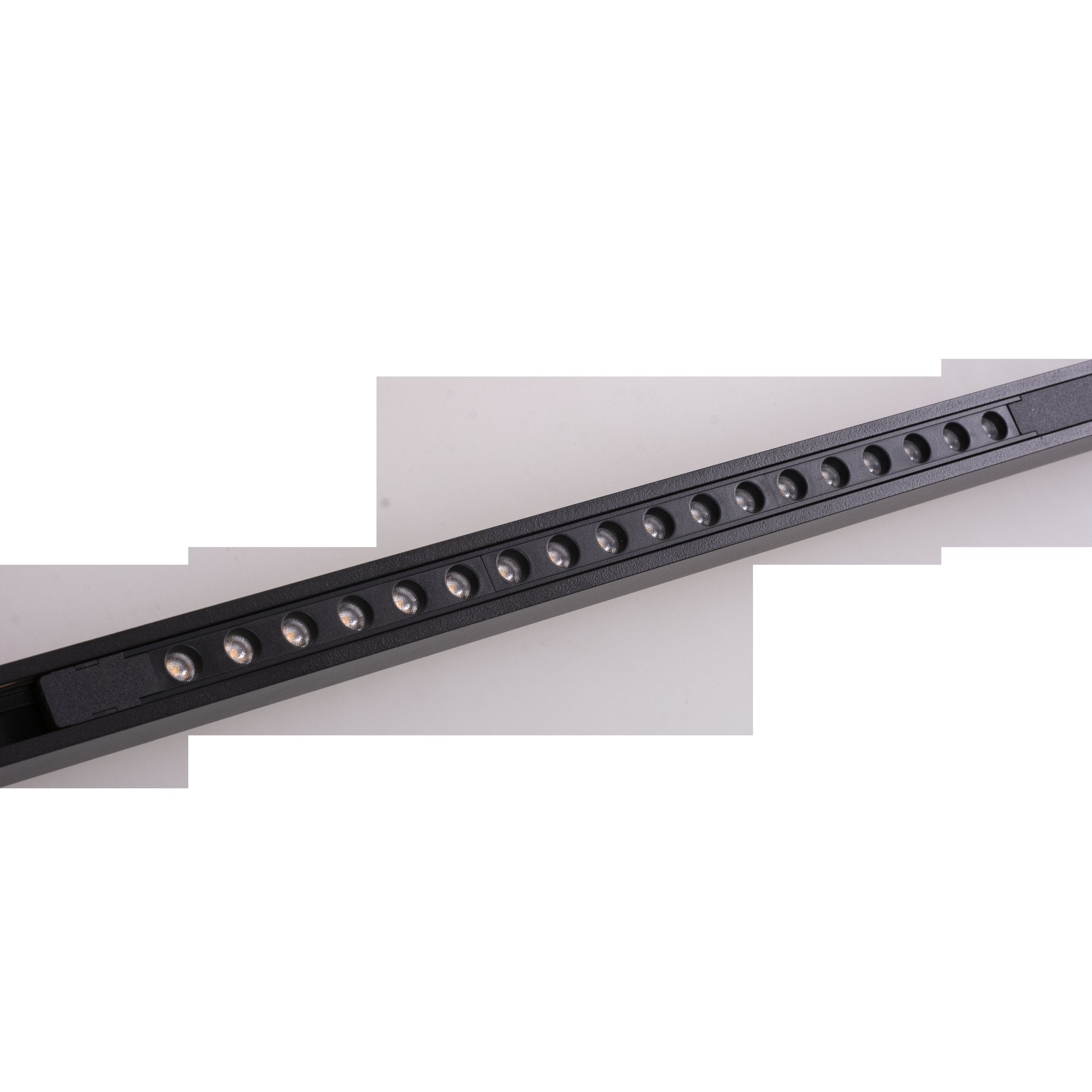Réglette Magnetic plate à grille 48 cm noire connecté Zigbee, vue 3