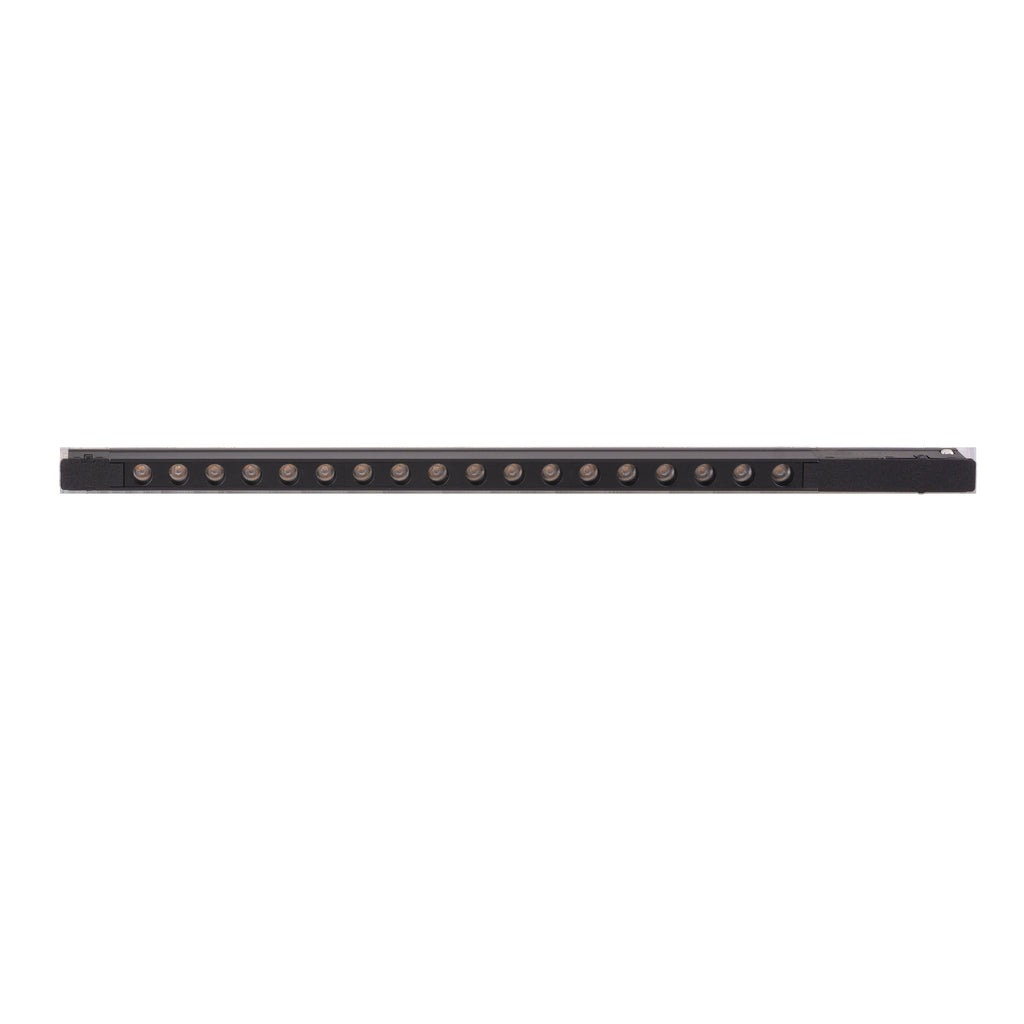 Réglette Magnetic plate à grille 48 cm noire