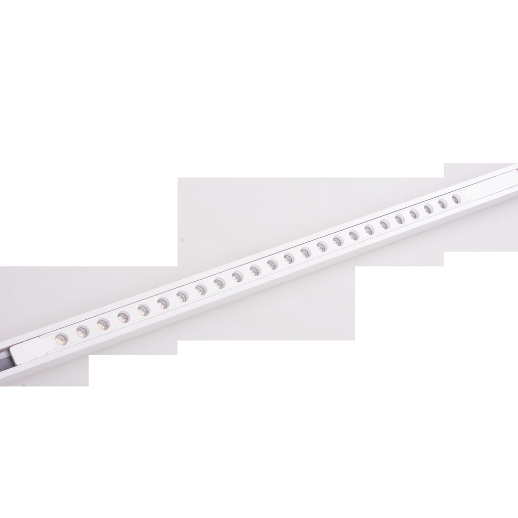 Réglette Magnetic plate à grille 61 cm blanche, vue 2