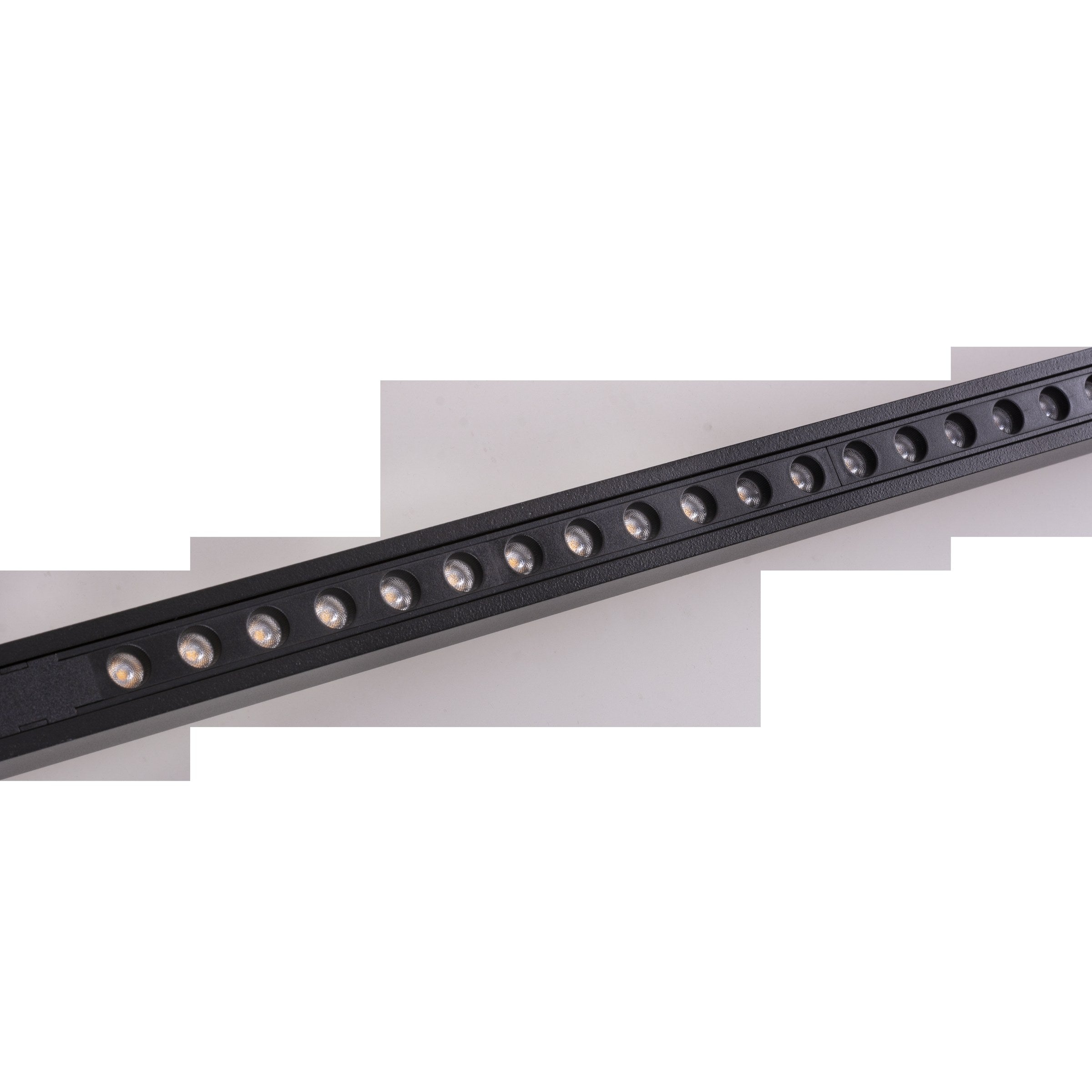Réglette Magnetic plate à grille 61 cm noire connecté Zigbee, vue 3