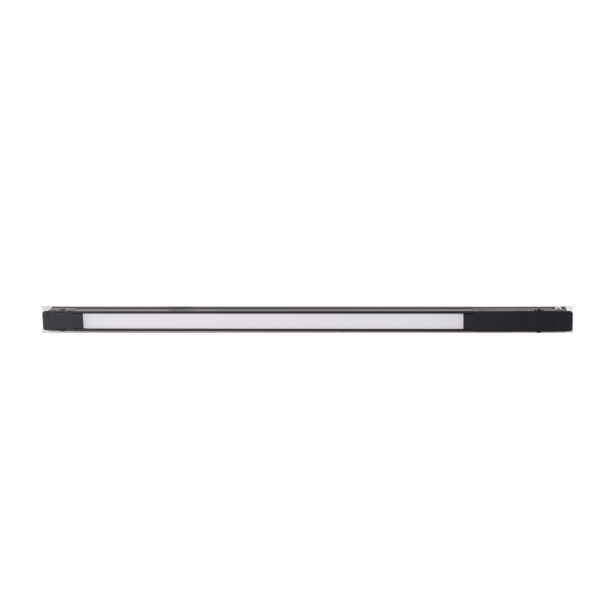Réglette Magnetic plate lumineuse 40 cm noire