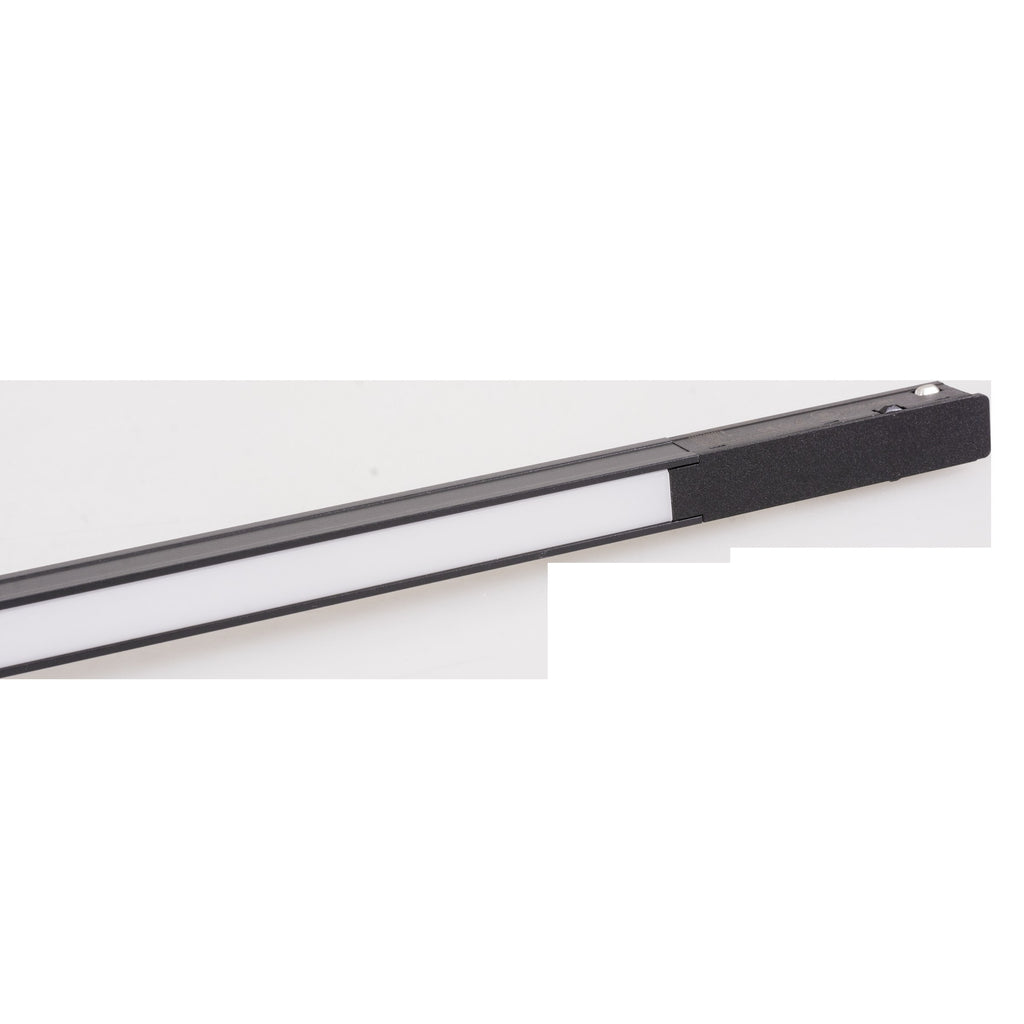Réglette Magnetic plate lumineuse 72 cm noire connecté Zigbee, vue 2
