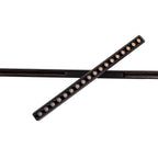 Réglette Micro11 à grille orientable 18 W noire, vue 2