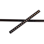 Réglette Micro11 à grille orientable 18 W noire connecté Zigbee