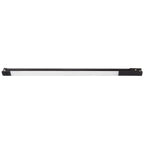Réglette Micro11 lumineuse plate 12 W noire