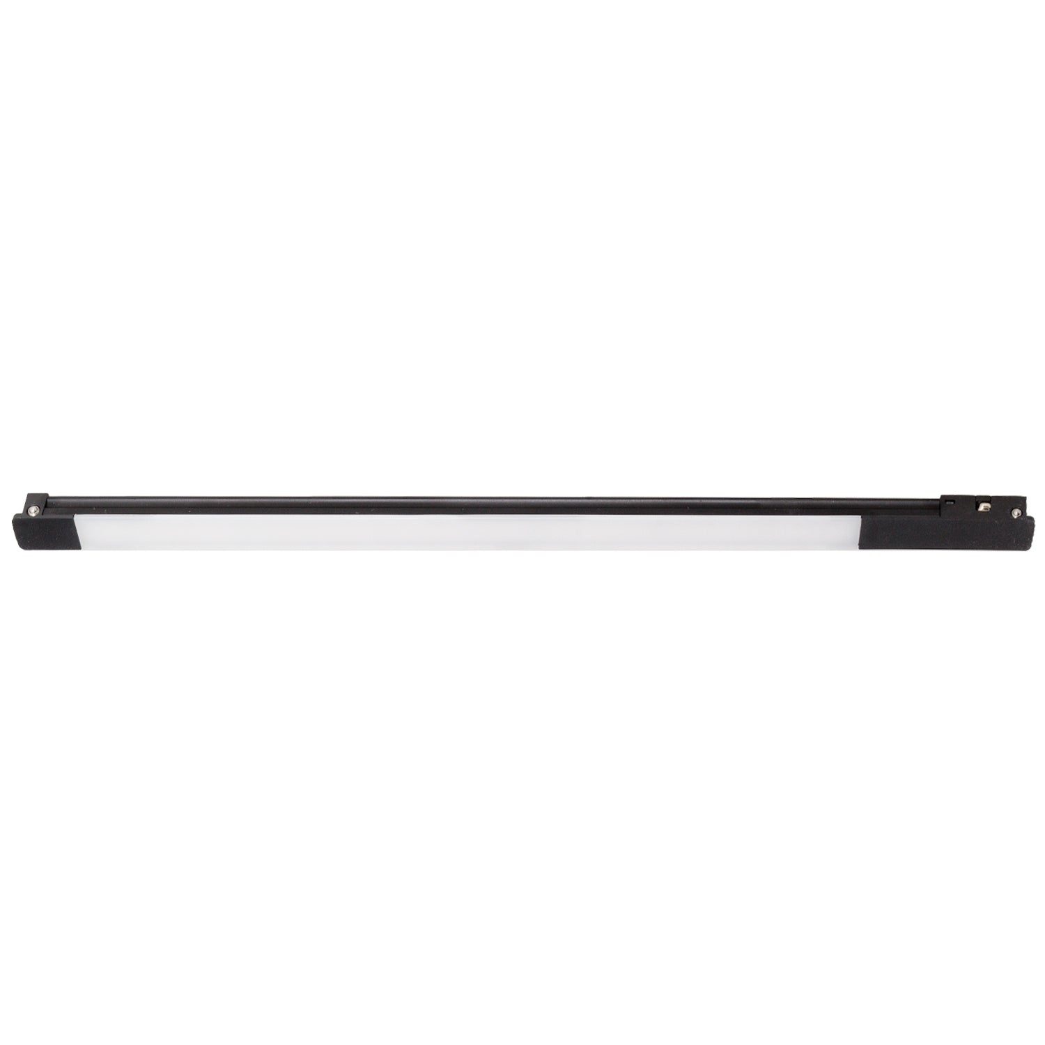 Réglette Micro11 lumineuse plate 12 W noire