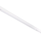 Réglette Magnetic métal blanc vue de dessous le long de son diffuseur