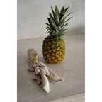 Rond de serviette Ananas en laiton doré, vue 8