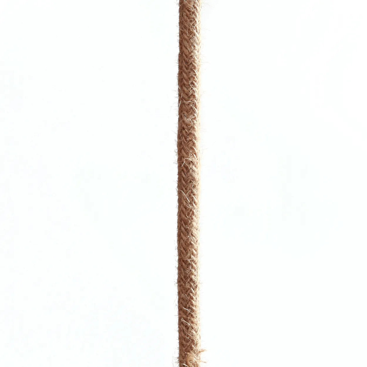 Rosace de plafond et cordon de suspension en jute naturel 250 cm, vue 3