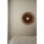 Roue murale Lobo en fibre de coco 90 cm en situation