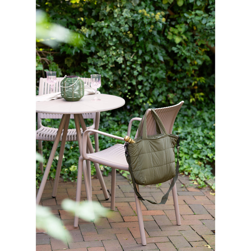 Dimensions Quilted Khaki Green Budva Insulated Bag – Polyester