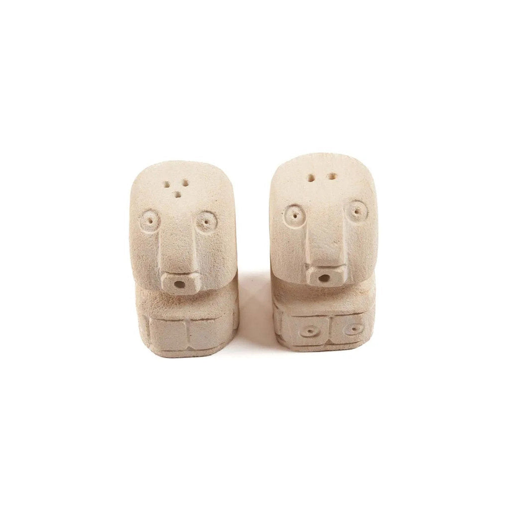 Salière et poivrière Sumba en pierre de grès 7 cm, vue 8