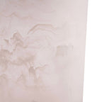 Seau à glace en résine marbrée rose et blanc 23 cm, vue 5