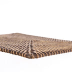 Set de table rectangulaire Colonial en rotin brun 30 x 40 cm, vue 4
