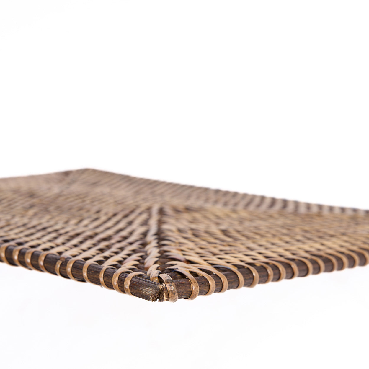 Set de table rectangulaire Colonial en rotin brun 30 x 40 cm, vue 4