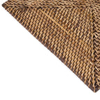 Set de table rectangulaire Colonial en rotin brun 30 x 40 cm, vue 7