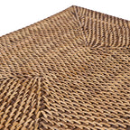 Set de table rectangulaire Colonial en rotin brun 30 x 40 cm, vue 8