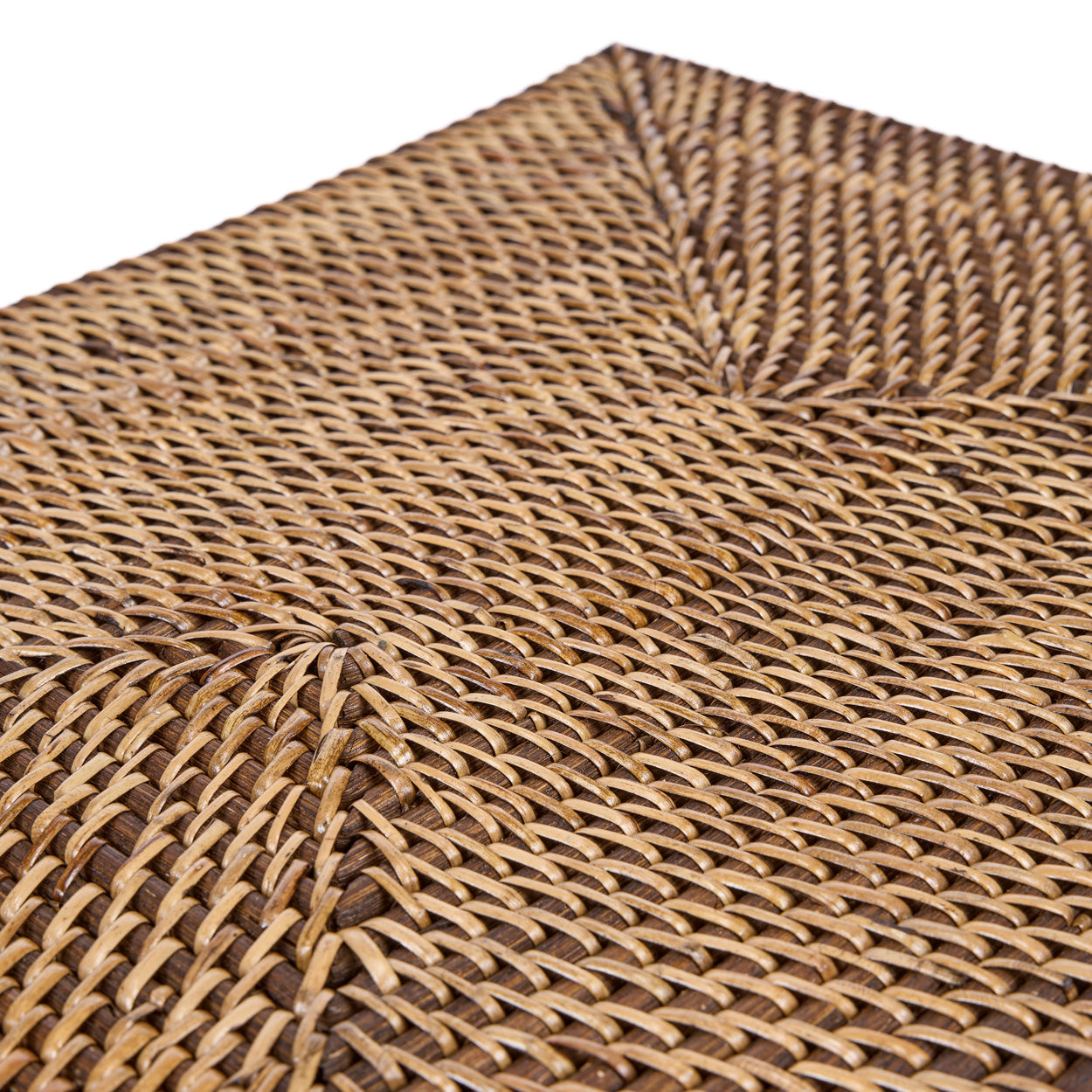 Set de table rectangulaire Colonial en rotin brun 30 x 40 cm, vue 8