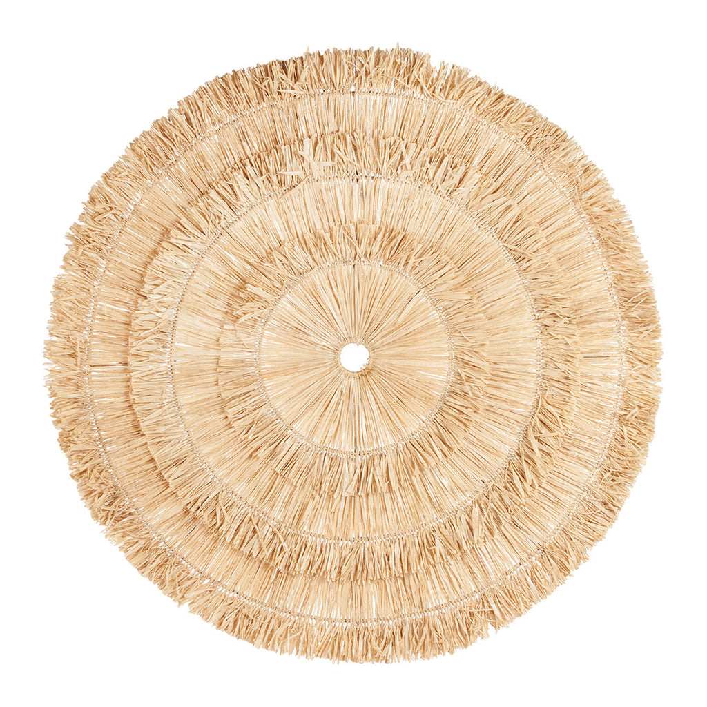Soleil mural Sehseh en sisal 110 cm