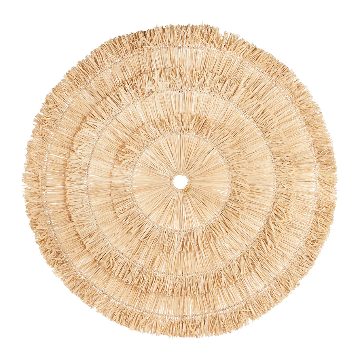 Soleil mural Sehseh en sisal 110 cm