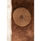 Soleil mural Wanita en sisal 60 cm en situation